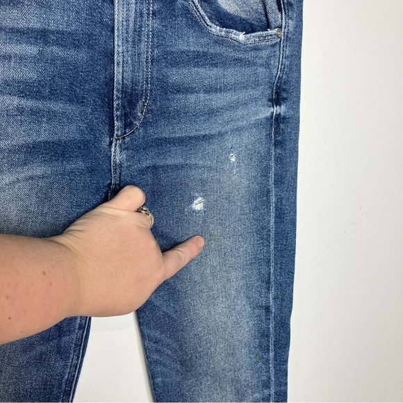 McGuire Valletta straight crop jeans with raw hem size 25 - Picture 5 of 11